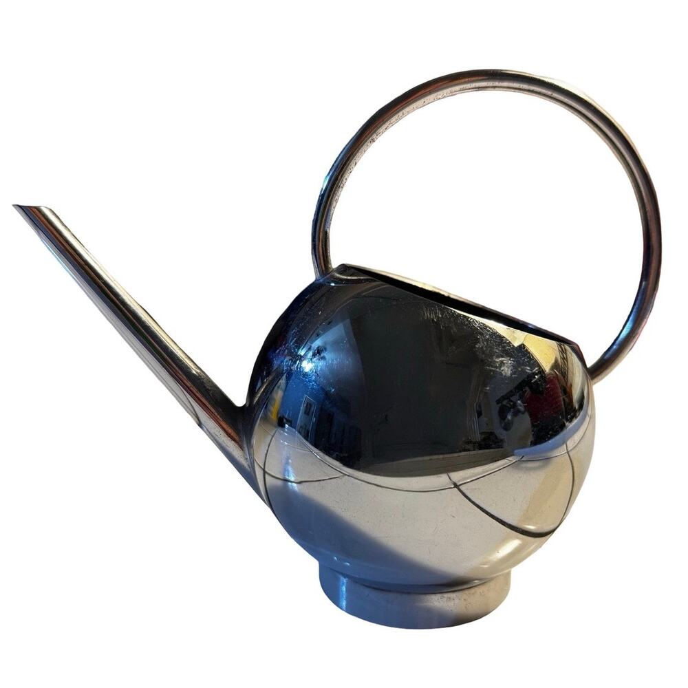Chase Chrome Art Deco Small Round Syrup Pitcher Russel Wright